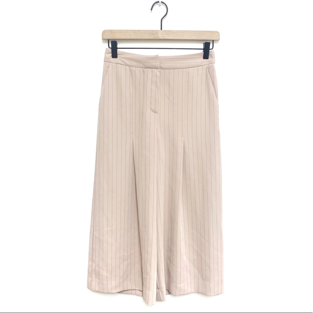 TopShop Wide Leg Cropped Trouser Pants